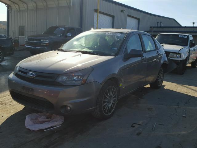 1FAHP3GN4BW107849 - 2011 FORD FOCUS SES SILVER photo 2