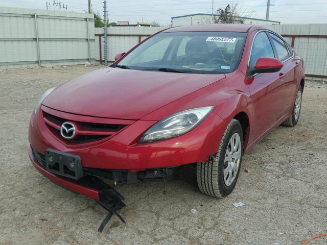 1YVHZ8BH0D5M06292 - 2013 MAZDA 6 SPORT RED photo 2