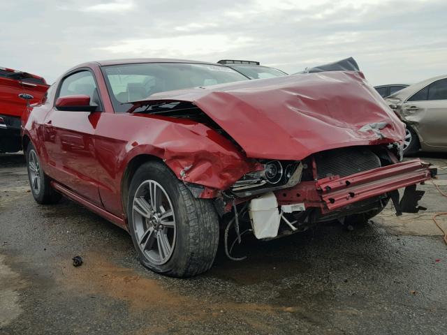 1ZVBP8AM8D5204569 - 2013 FORD MUSTANG RED photo 1