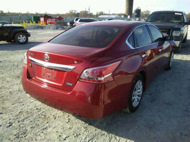 1N4AL3AP4DC918319 - 2013 NISSAN ALTIMA 2.5 RED photo 4