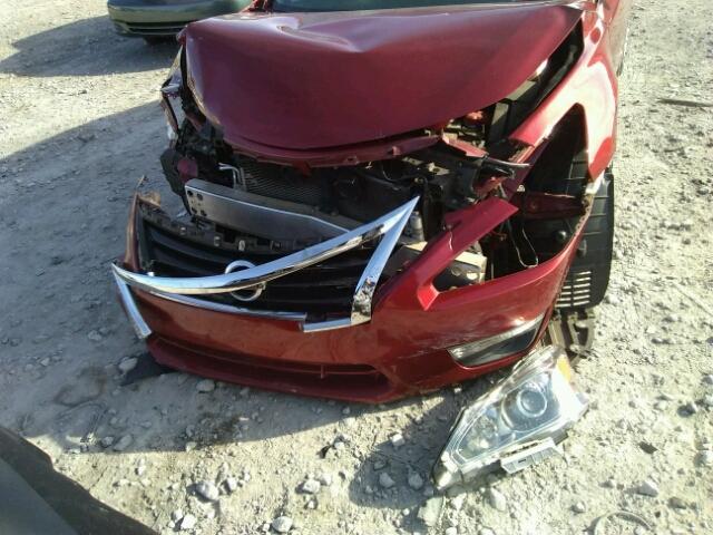 1N4AL3AP4DC918319 - 2013 NISSAN ALTIMA 2.5 RED photo 9