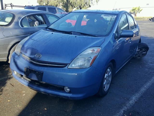 JTDKB20U177588669 - 2007 TOYOTA PRIUS BLUE photo 2