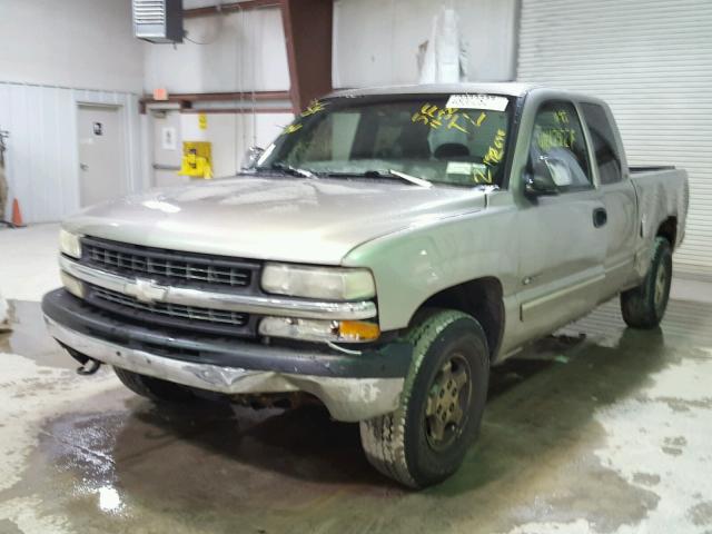 1GCEK19T3XE146599 - 1999 CHEVROLET SILVERADO TAN photo 2