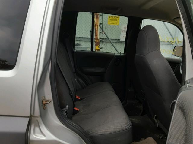 1J4GL48K92W350871 - 2002 JEEP LIBERTY SP SILVER photo 6