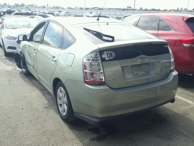 JTDKB20UX73280181 - 2007 TOYOTA PRIUS GREEN photo 3