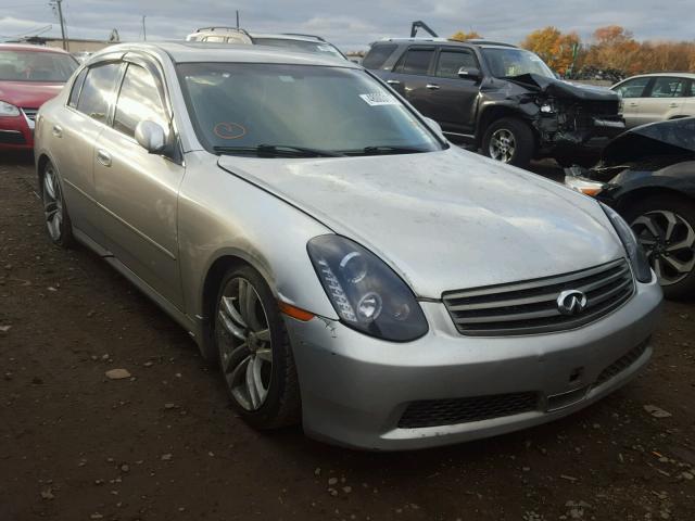 JNKCV51F65M306343 - 2005 INFINITI G35 SILVER photo 1