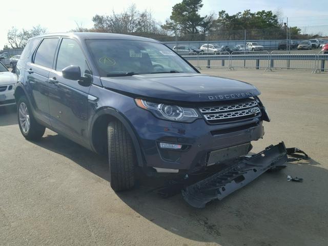 SALCR2BG6GH555404 - 2016 LAND ROVER DISCOVERY BLUE photo 1