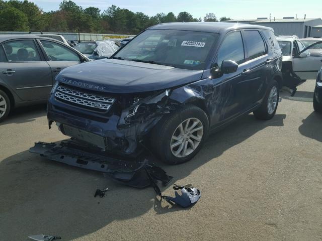 SALCR2BG6GH555404 - 2016 LAND ROVER DISCOVERY BLUE photo 2