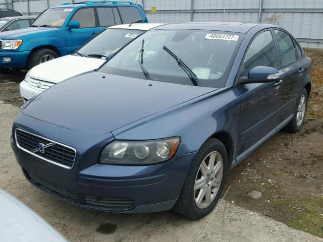 YV1MS382X72274091 - 2007 VOLVO S40 2.4I BLUE photo 2