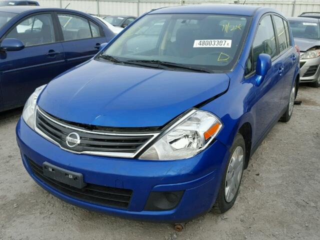 3N1BC1CP6CK803023 - 2012 NISSAN VERSA S BLUE photo 2