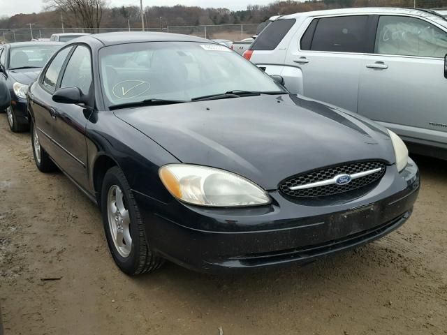 1FAFP53U92G130523 - 2002 FORD TAURUS SE BLACK photo 1