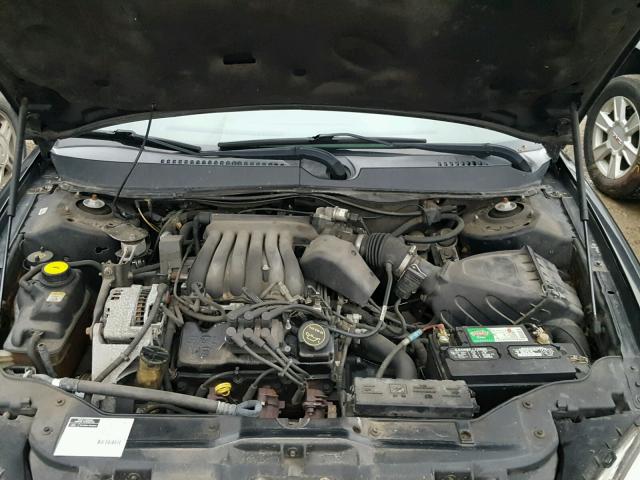 1FAFP53U92G130523 - 2002 FORD TAURUS SE BLACK photo 7