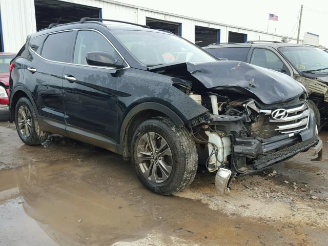 5XYZU3LB7EG211532 - 2014 HYUNDAI SANTA FE S BLACK photo 1