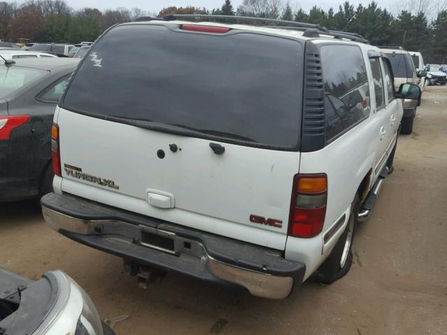 1GKFK16Z52J181209 - 2002 GMC YUKON XL K WHITE photo 4