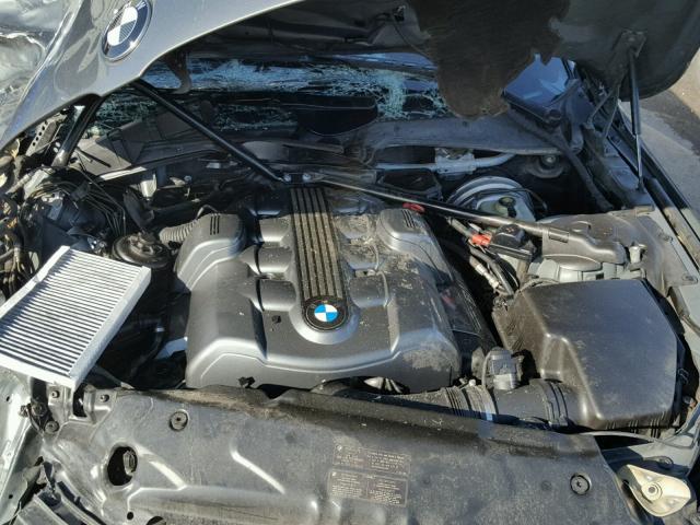 WBANB33585B115530 - 2005 BMW 545 I GRAY photo 7