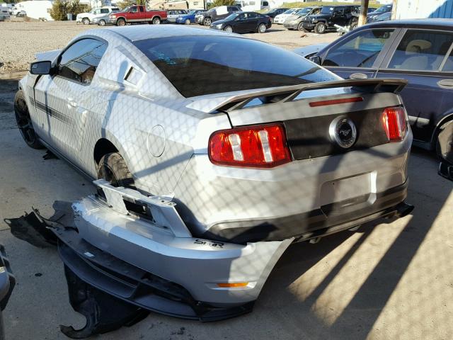 1ZVBP8CF9B5160237 - 2011 FORD MUSTANG GT SILVER photo 3