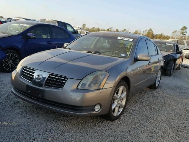 1N4BA41E34C806805 - 2004 NISSAN MAXIMA SE GRAY photo 2