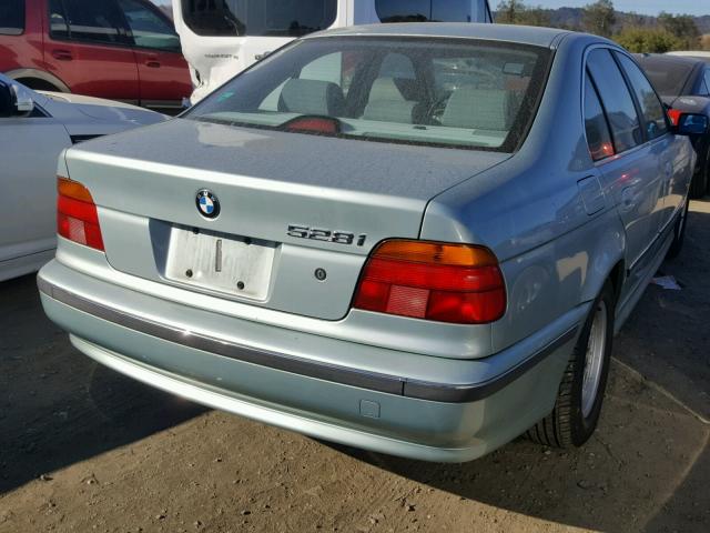 WBADD632XWGT91967 - 1998 BMW 528 I AUTO BLUE photo 4