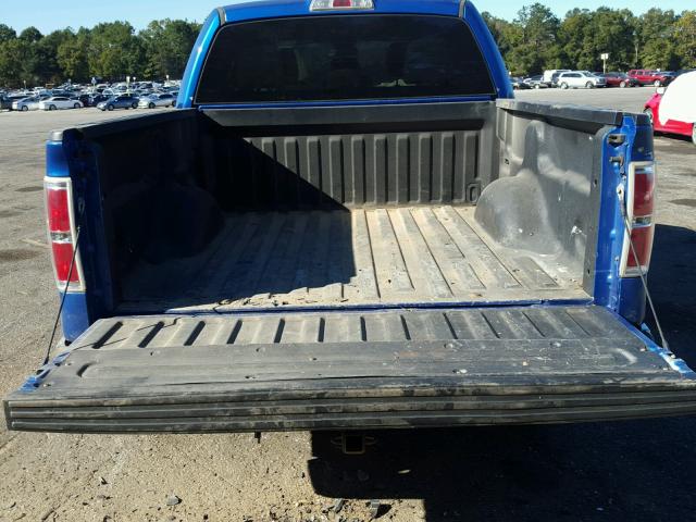 1FTFW1CFXDFA32133 - 2013 FORD F150 SUPER BLUE photo 10