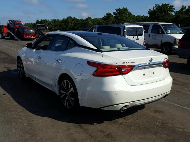 1N4AA6AP6HC371454 - 2017 NISSAN MAXIMA 3.5 WHITE photo 3