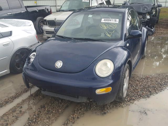3VWDD21C33M414768 - 2003 VOLKSWAGEN NEW BEETLE 蓝色 照片 2