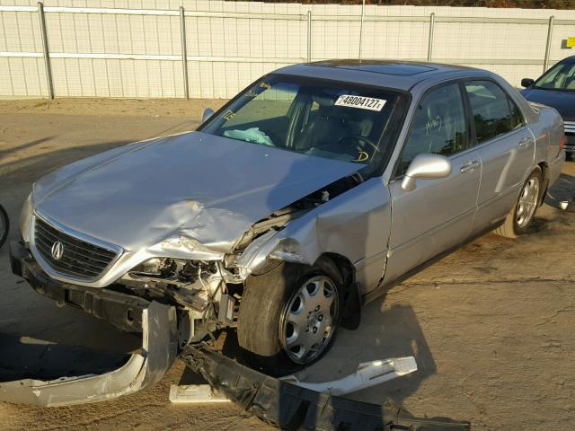 JH4KA96571C002792 - 2001 ACURA 3.5RL GRAY photo 2