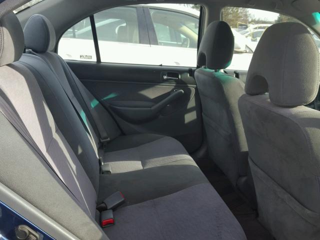 JHMES96695S009595 - 2005 HONDA CIVIC BLUE photo 6
