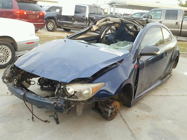 JTKDE177850023893 - 2005 TOYOTA SCION TC BLUE photo 2