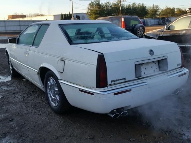 1G6ET1297WU606222 - 1998 CADILLAC ELDORADO T WHITE photo 3