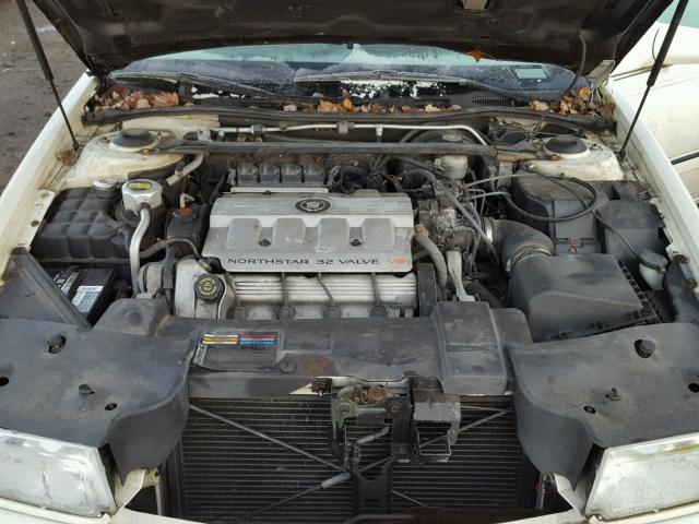 1G6ET1297WU606222 - 1998 CADILLAC ELDORADO T WHITE photo 7