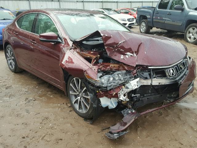 19UUB2F36FA000596 - 2015 ACURA TLX RED photo 1