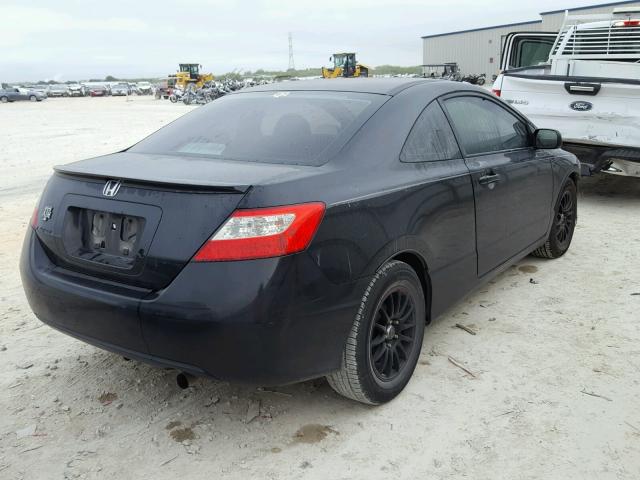 2HGFG1B62AH517585 - 2010 HONDA CIVIC LX BLACK photo 1