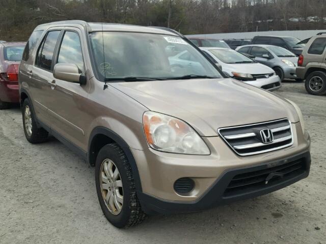 SHSRD78936U411368 - 2006 HONDA CR-V SE GOLD photo 1