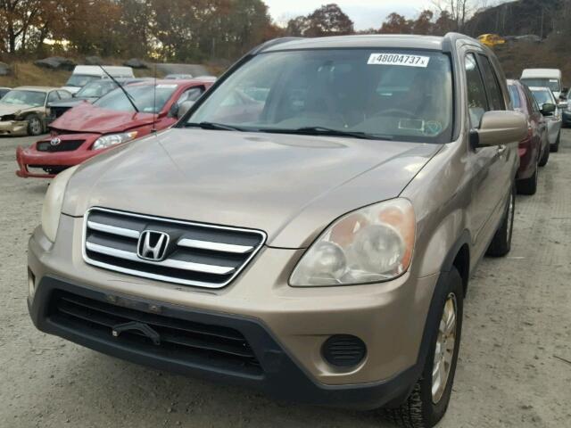 SHSRD78936U411368 - 2006 HONDA CR-V SE GOLD photo 2