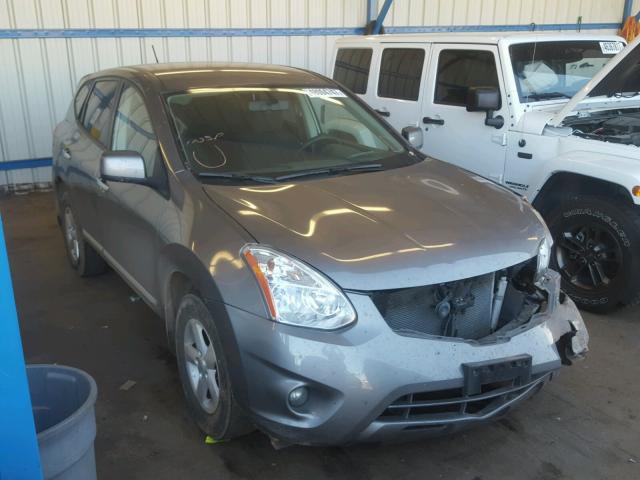 JN8AS5MV2DW664020 - 2013 NISSAN ROGUE S GRAY photo 1