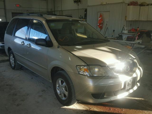 JM3LW28A720311410 - 2002 MAZDA MPV WAGON TAN photo 1