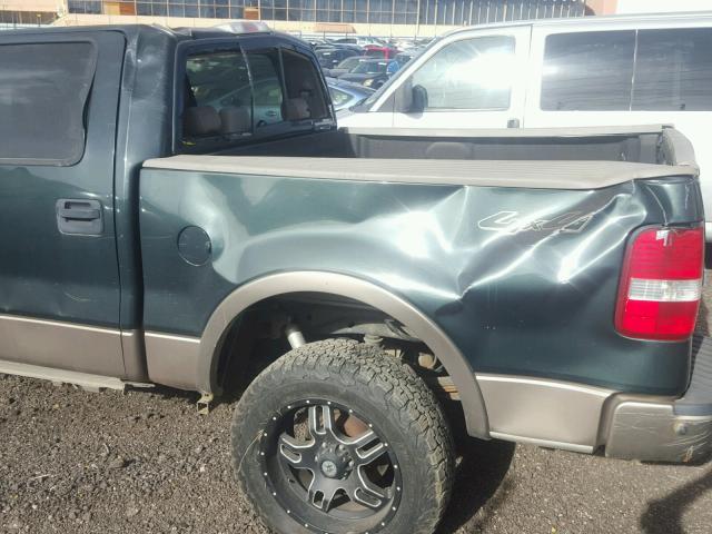 1FTPW14V86KC47014 - 2006 FORD F150 SUPER GREEN photo 9