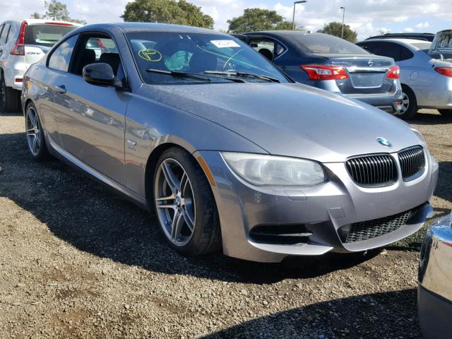 WBAKG1C50BE362625 - 2011 BMW 335 IS GRAY photo 1
