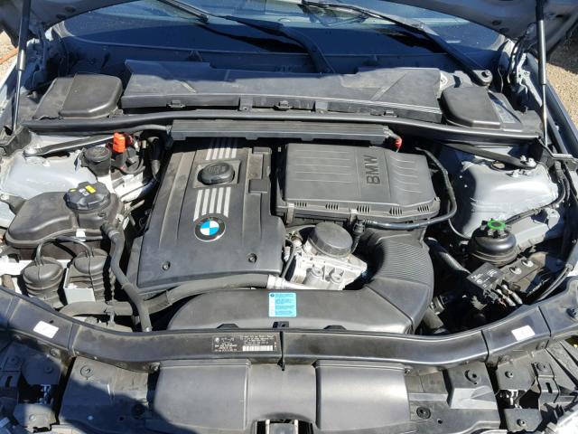 WBAKG1C50BE362625 - 2011 BMW 335 IS GRAY photo 7