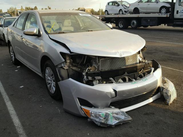 4T4BF1FK5CR165627 - 2012 TOYOTA CAMRY BASE SILVER photo 1