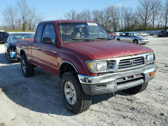 4TAWM72N5TZ219886 - 1996 TOYOTA TACOMA XTR RED photo 1