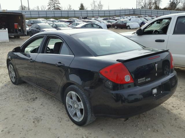 1G2ZG58B274219023 - 2007 PONTIAC G6 BASE BLACK photo 3