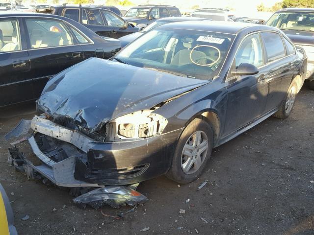 2G1WB57N591239296 - 2009 CHEVROLET IMPALA LS GRAY photo 2