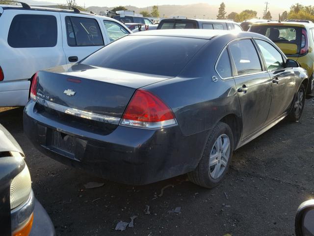 2G1WB57N591239296 - 2009 CHEVROLET IMPALA LS GRAY photo 4