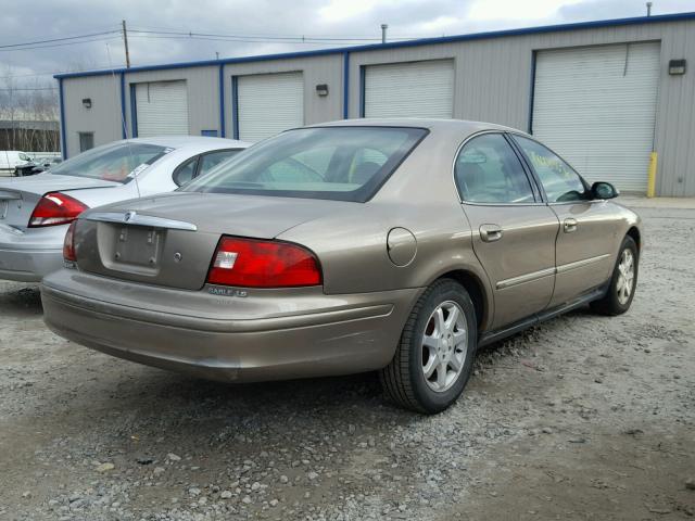 1MEFM55SX2G648119 - 2002 MERCURY SABLE LS P BEIGE photo 4