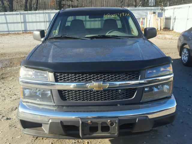 1GCDT148968239958 - 2006 CHEVROLET COLORADO BLUE photo 9