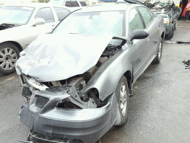 1G2NF52E54M541140 - 2004 PONTIAC GRAND AM S GRAY photo 2