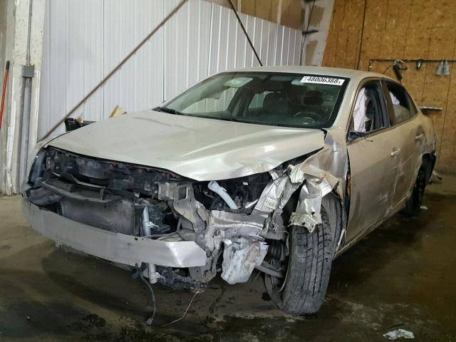 1G11A5SA9DF282963 - 2013 CHEVROLET MALIBU LS ოქროსფერი ფოტო 2