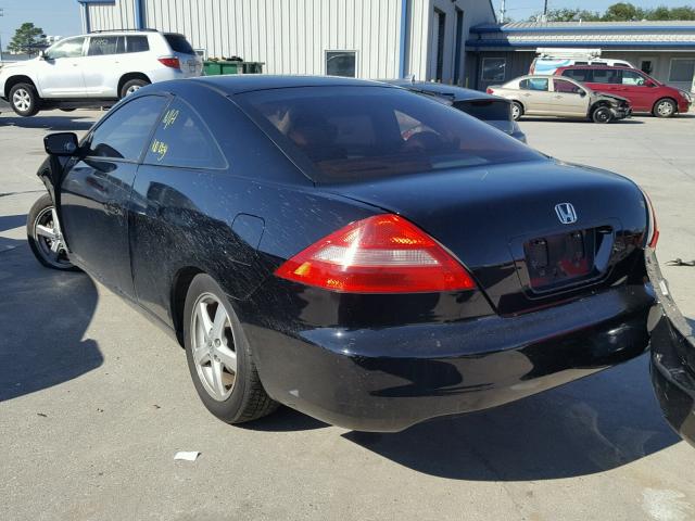 1HGCM72693A031386 - 2003 HONDA ACCORD EX BLACK photo 3