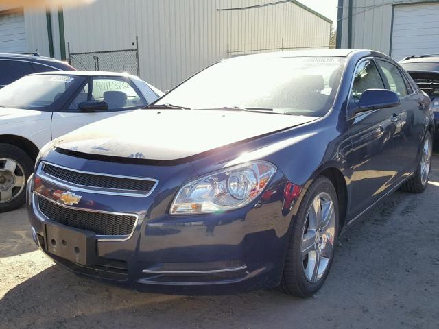 1G1ZD5E19BF383150 - 2011 CHEVROLET MALIBU 2LT BLUE photo 2